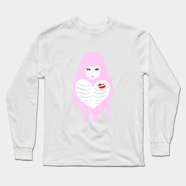 Pastel girl Long Sleeve T-Shirt by Valem97